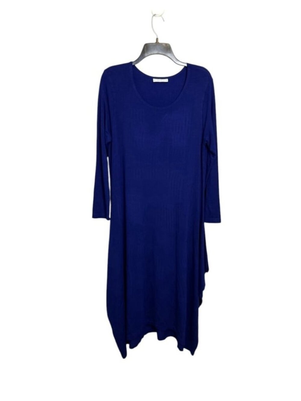 Bryn Walker stunning royal blue preppy midi dress medium old money minimalist